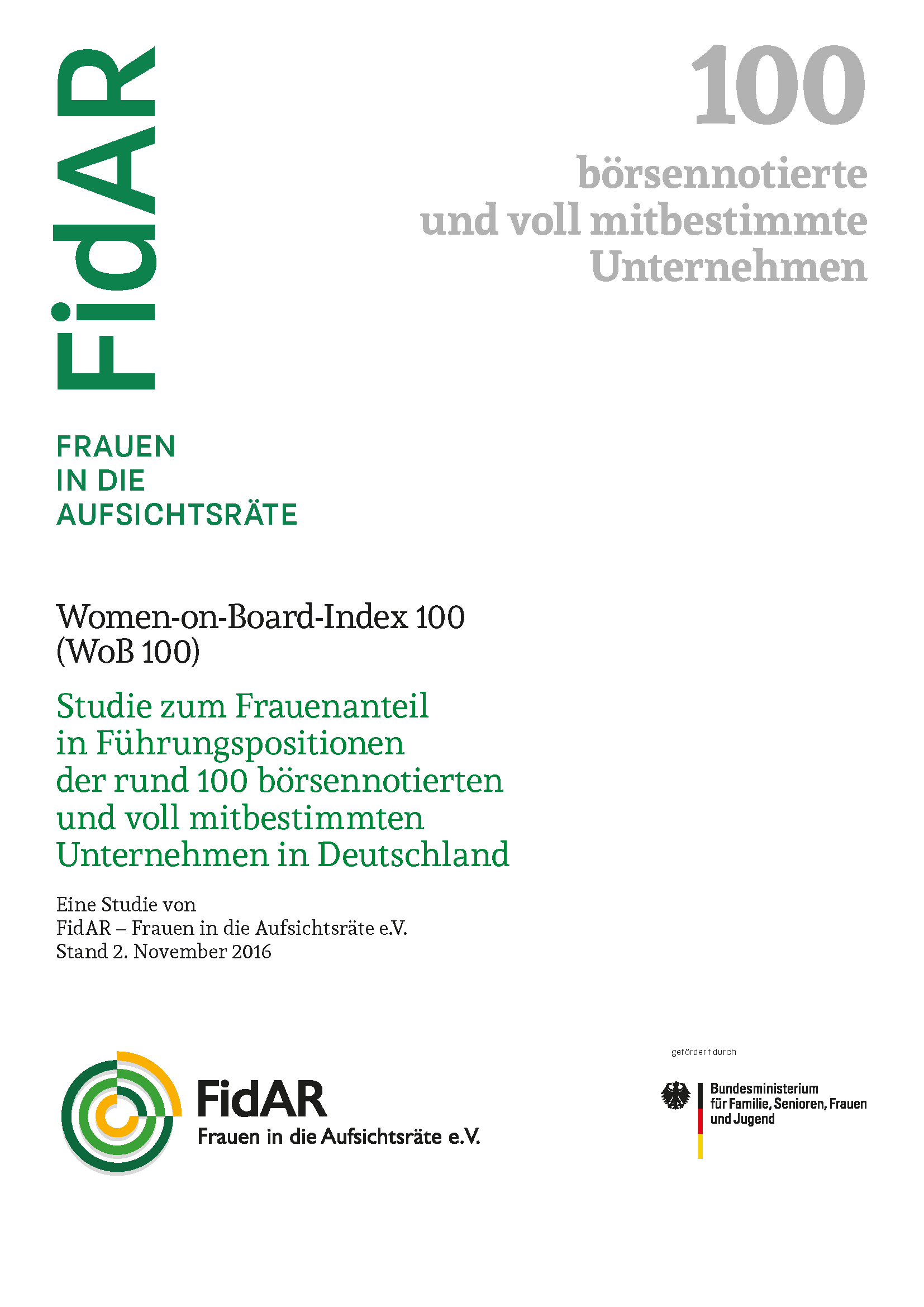 Letztmals 2016 veröffentlichte Studie